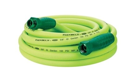 Flexzilla HFZG525YWS SwivelGrip Garden Hose, Green, 5/8