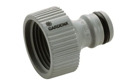 Gardena 36002-1 Threaded Tap Hose Connector, Nylon/ABS, 5/8