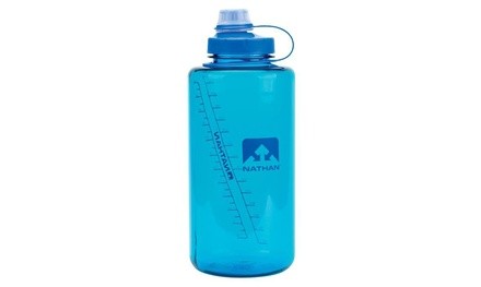 Nathan NS4314-0245-015 SuperShot Water Bottle, Atomic Blue, 50 Oz