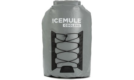 IceMule Coolers 1014 Pro Nylon Soft Sided Cooler, Grey, 18 Can