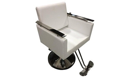 Contemporary Hydraulic Barber Chair Styling Salon Spa Beauty DS-SC2200-White