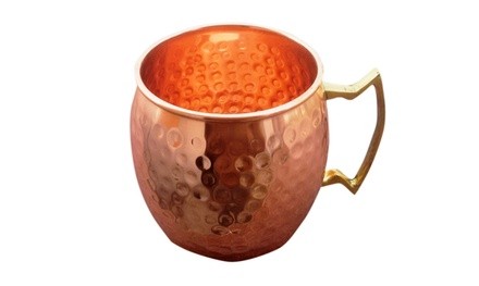  Bronze Color Solid Cup Mule Cold Drink Cocktail