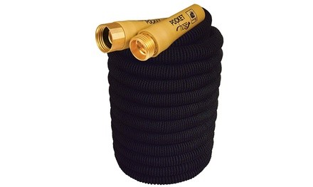 Garden Watering Hose Top Brass Bullet 50ft Expandable Lawn Water Equipment