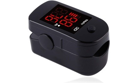 ChoiceMMed Fingertip Pulse Oximeter with Neck/Wrist Cord 