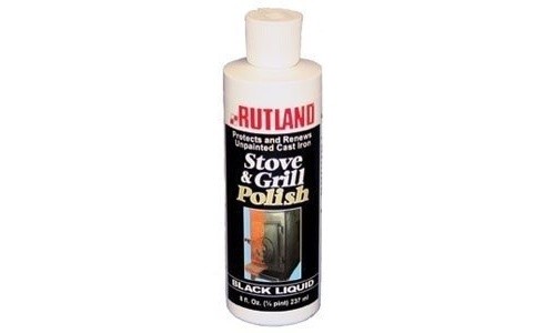 Rutland 72 STOVE & GRILL POLISH- Liquid For cast iron only 1/2 Pt.