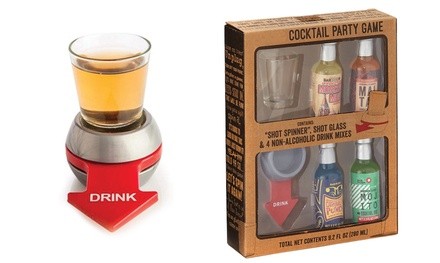 New Cocktail Party Game - Spin The Shot Drinking Game 