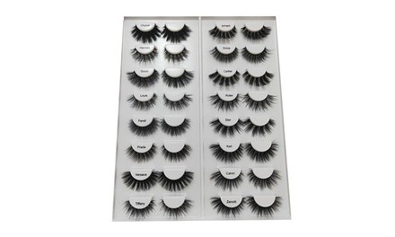 Designer Inspired 16 Pairs Synthetic Eyelashes Lash Book