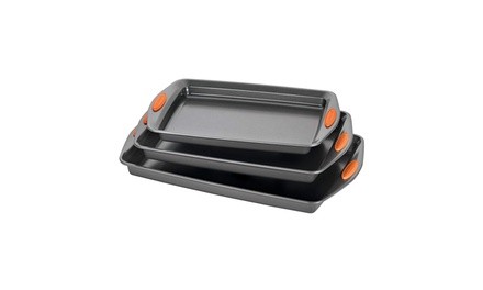 Rachael Ray Nonstick Bakeware Set with Grips