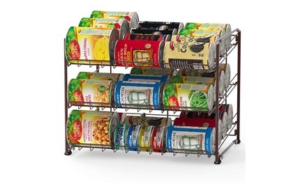 Simple Houseware SHW Stackable Can Rack