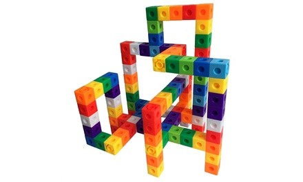 Unlimited Creation Cubes 100 Piece Snap Unit Cubes Centimeter Cube Building Set