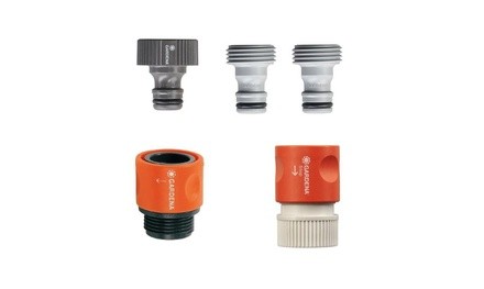 Gardena 36004 Garden Hose Quick Connector Starter Set, Nylon/ABS