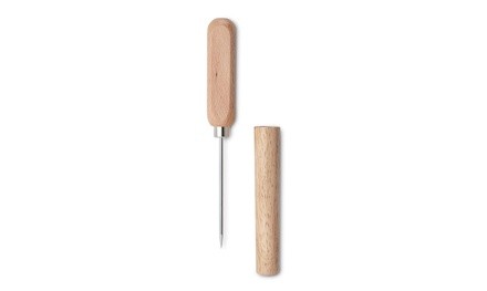 True 3148 Spike Ice Pick, Steel/Wood, Beige