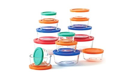 Pyrex 28pc Glass Food Storage Container Set with Lids