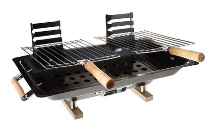 Best Charcoal Hibachi Grill With 2 Multi Position Grids