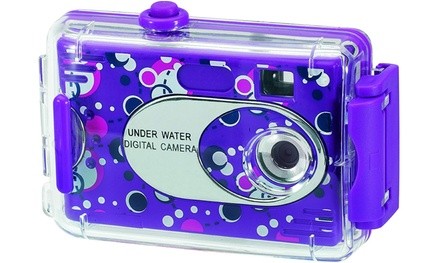 Aquashot Underwater Digital Camera, 26690-RITE - Assorted