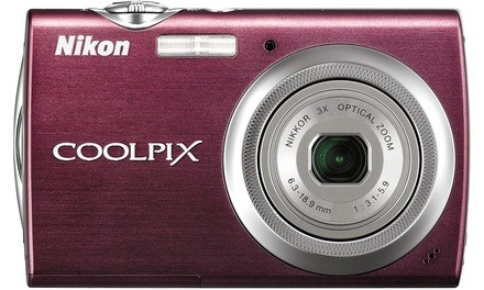 Nikon Coolpix S230 10MP Digital Camera with 3x Optical Zoom and 3 inch Touch Pan