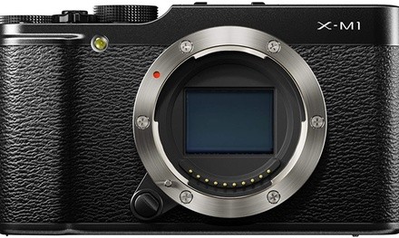 Fujifilm X-M1 Compact System 16MP Digital Camera with 3-Inch LCD Screen - Body O