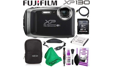 Fujifilm FinePix XP130 600019824 Waterproof Digital Camera Silver Budget-Friendl