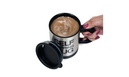 Self Stirring Coffee Soup Tea Mug Hot Cocoa Mug Battery Operated