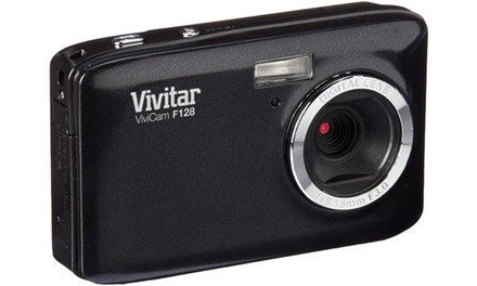 Vivitar VF128-BLK 14.1MP Digital Camera with 2.7-Inch TFT LCD, Colors May Vary