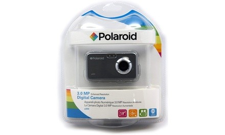 Polaroid CAA-300TC 3MP CMOS Digital Camera with 1.8-Inch LCD Display Titanium