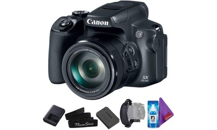 Canon Power Shot SX70 HS Digital Camera International Model Bundle