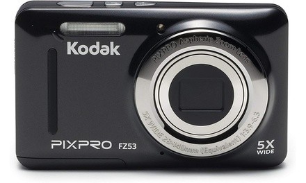 Kodak PIXPRO Friendly Zoom FZ53-BK 16MP Digital Camera with 5X Optical Zoom