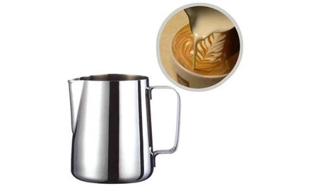 Well Stainless Steel Milk Craft Coffee Latte Frothing Art Jug Pitcher Mug Cup 