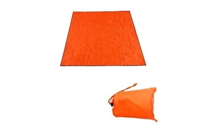 Outdoor Blanket Coppertone Fleece Water Resistant Backing