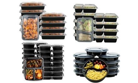 Reusable Food Storage Containers (14, 20, 28-Piece Set)