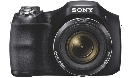 Sony Cybershot H200 Black 20.1MP 26X OLD MODEL