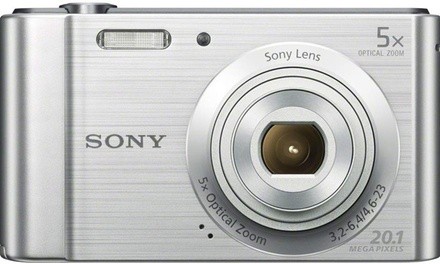 Sony DSCW800 20.1 MP Digital Camera Silver