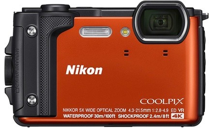 Nikon W300 Waterproof Underwater Digital Camera with TFT LCD, 3