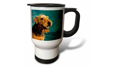  Travel Mug Airedale Terrier - 14oz 