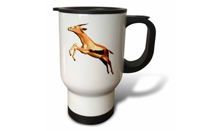  Travel Mug Leaping Thomsons Gazelle - 14oz 