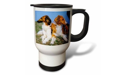  Travel Mug Borzoi - 14oz 