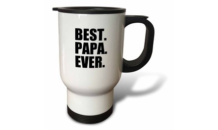  Travel Mug Best Papa Ever - Gifts for dads, Father nicknames, Fathers Day 