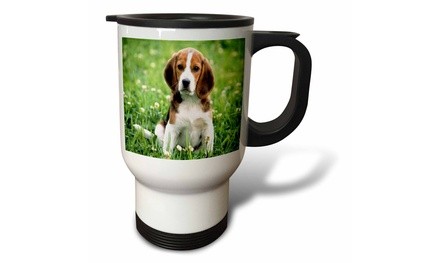  Travel Mug For Love Of A Beagle - 14oz 