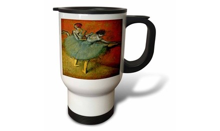  Travel Mug 1888 Painting Dancer At The Bar By Degas - 14oz 