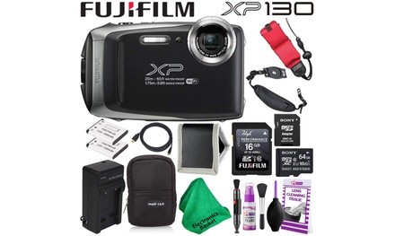 Fujifilm FinePix XP130 600019824 Waterproof Digital Camera Silver Essential