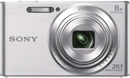 Sony DSCW830 20.1 MP Digital Camera with 2.7-Inch LCD Silver