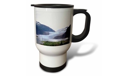  Travel Mug Mendenhall Glacier Alaska Photography - 14oz 