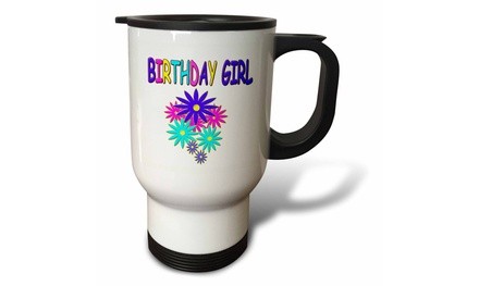  Travel Mug Birthday Girl - 14oz 