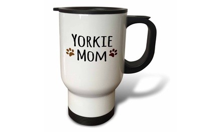  Travel Mug Yorkie Dog Mom - Yorkshire Terrier - Doggie by breed - doggy lover 