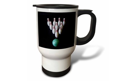  Travel Mug Love Bowling - 14oz 