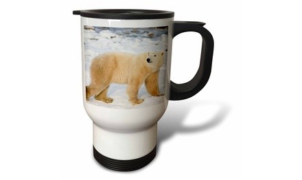  Travel Mug Canada - Polar Bear, Ursus maritimus - 14oz 