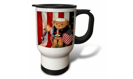  Travel Mug American Teddy Bear - 14oz 