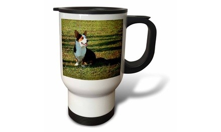  Travel Mug Welsh Cardigan Corgi - 14oz 