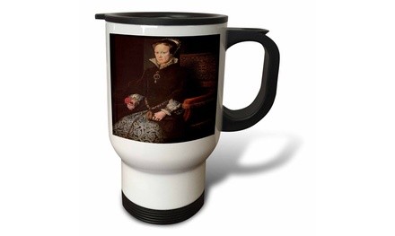  Travel Mug Mary I, Queen of England by Antonis Mor - 14oz 