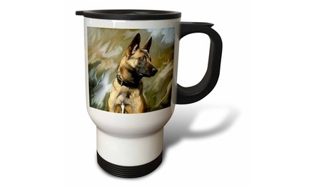  Travel Mug Belgian Malinois - 14oz 